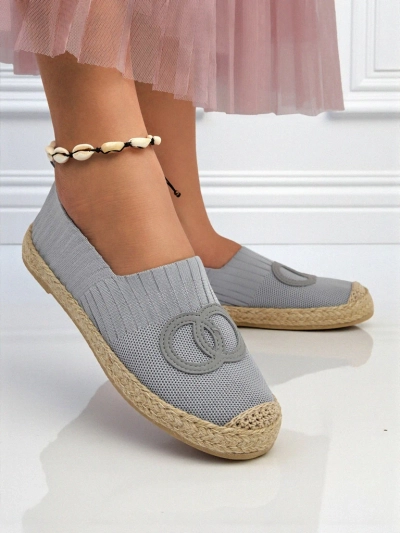 Damskie espadryle Callista Verde – zamszowe, płaski obcas, zielone