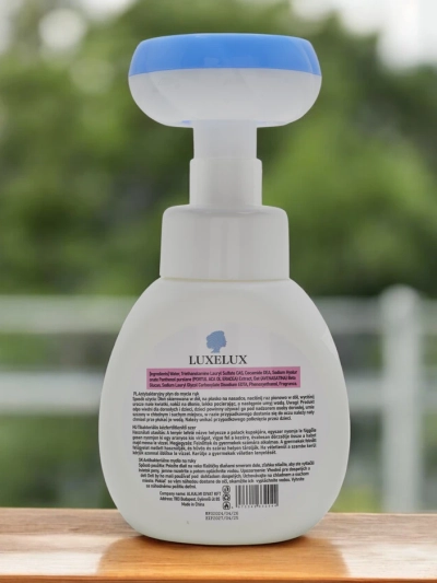 Luxelux Spumă de mână antibacteriană piersică 300 ml