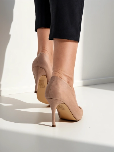 Pompe ecologice din suede pentru femei Royalfashion Scazze