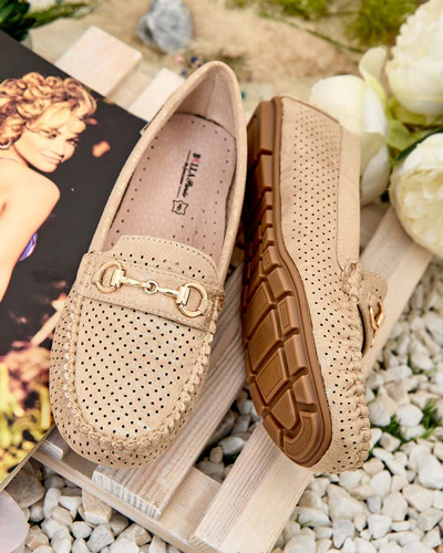 Royalfashion Mocasini de damă traforați Mill