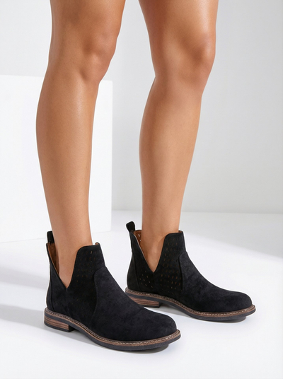 Royalfashion Cizme eko suede Ovilla pentru femei