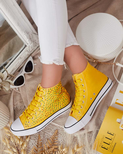 Royalfashion Adidași cu paiete pentru femei Shis