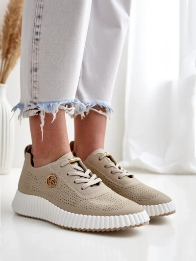Royalfashion Sneakers sportive perforate pentru femei Tobin