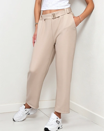 Royalfashion Pantaloni drepți pentru femei