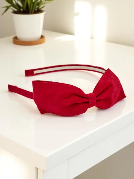 Royalfashion Bentiță cu fundă Lila