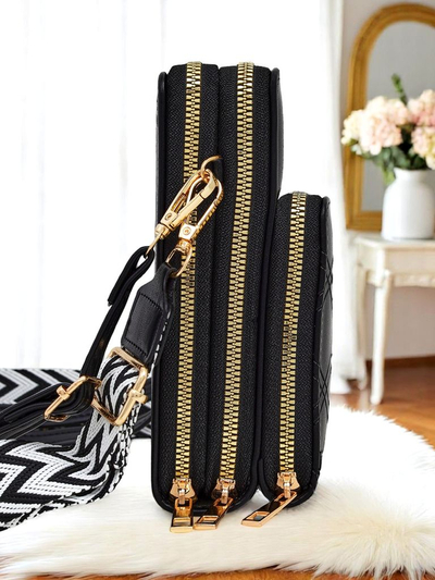 Royalfashion Portofel-genți multifuncțional pe curea Suite Style