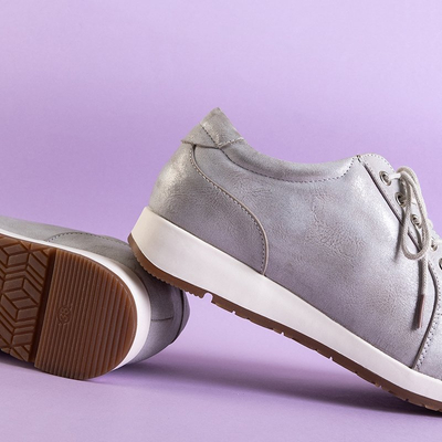 OUTLET Pantofi sport dama gri Theliel - Incaltaminte