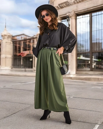 Royalfashion Pantaloni largi pentru femei