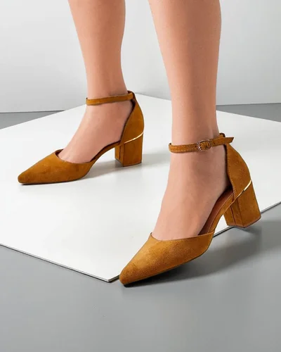 Royalfashion Pantofi cu toc mic pentru femei Caelda