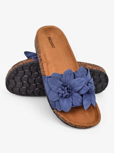 Sandale pentru femei Royalfashion cu flori Foules