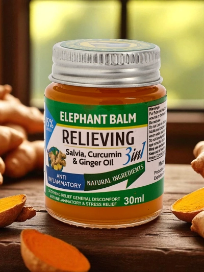 Maść-balsam Elephant Balm-  łagodzi napięcie mięśni i stawów