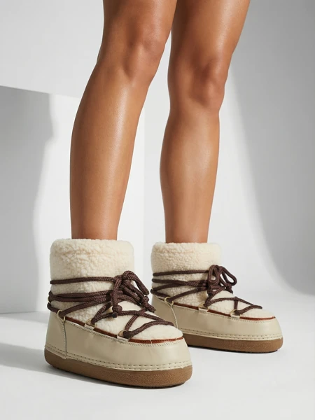 Cizme de zăpadă de damă cu blană Uvella