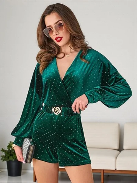 Royalfashion Salopetă pentru femei cu strasuri