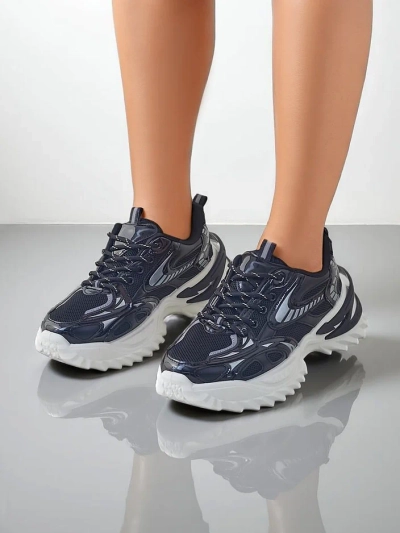 Royalfashion Sneakers de sport pentru femei pe o talpă mai groasă Nettes