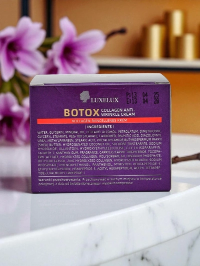 Luxelux Athena Collagenum – cremă antirid cu colagen și peptide