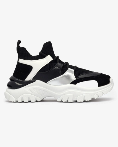 Adidași sport de damă albi și negri Ziragga- Footwear