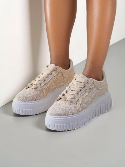 Royalfashion Adidași Sport pentru Femei cu Dantelă Coronna