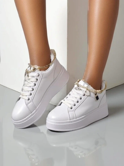 Royalfashion Pantofi sport cu talpă înaltă pentru femei Helsas