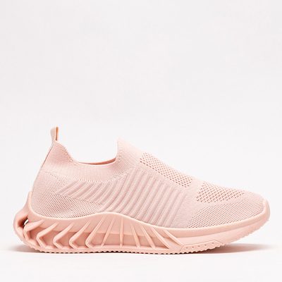 Pantofi sport slip-on damă roz deschis Dinging - Încălțăminte