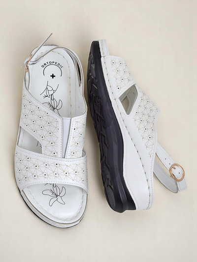 Royalfashion Sandale dama cu platformă joasă Comfort Chic