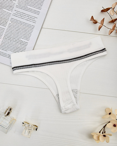 Royalfashion Chiloți tanga pentru femei cu inscripții