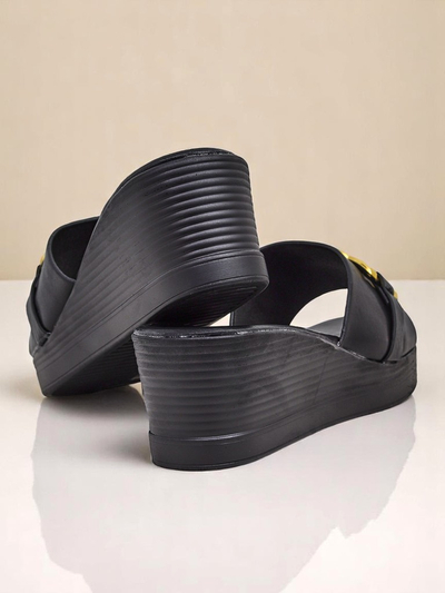 Royalfashion Sandale wedge pentru femei Nolia