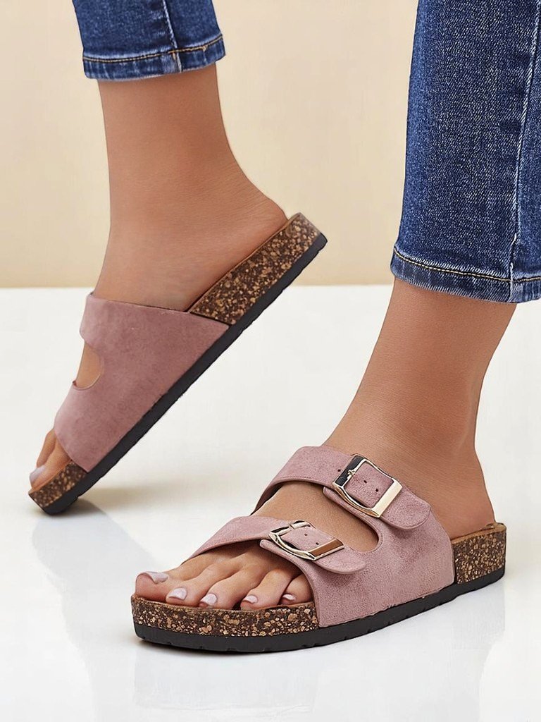 Sandale pentru femei Royalfashion cu catarame Foumy