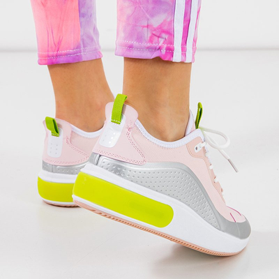 OUTLET Pantofi sport dama roz si gri Tituana - Incaltaminte