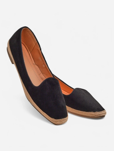 Espadrile ecologice din suede pentru femei Royalfashion Emmeno