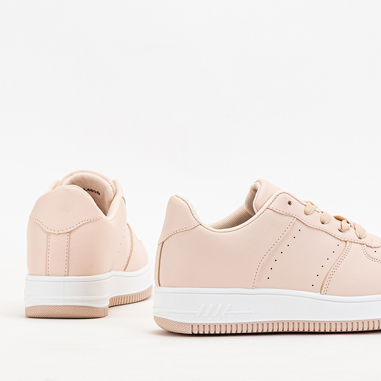 Pantofi dama roz deschis Adidasi tip Jaminso - Incaltaminte