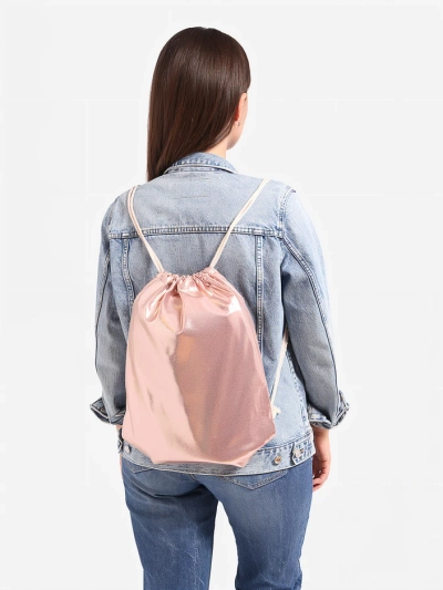 Royalfashion Rucsac cu șnur din material lucios
