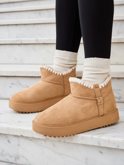 Royalfashion Ghete scurte de zăpadă pentru femei în stilul Ewioz