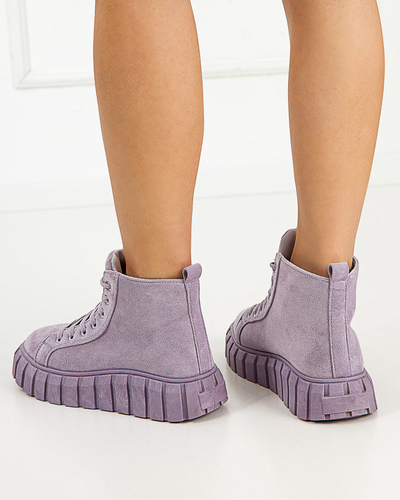 Pantofi sport de damă violet Omalin - Încălțăminte