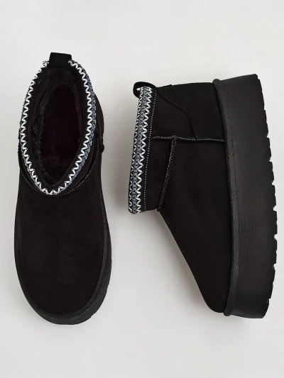 Royalfashion Cizme scurte pentru femei a'la cizme de zăpadă Xoalla