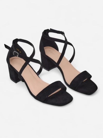 Sandale pentru femei din ecopiele Suede Royalfashion Romates