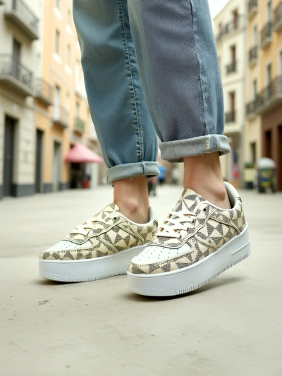 Royalfashion Pantofi sport pentru femei cu imprimeu Ozofio