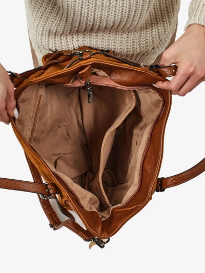 Geantă de damă shopper eco piele întoarsă Daville