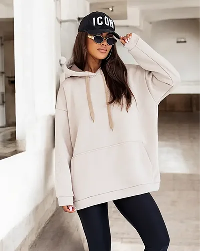 Royalfashion Hanorac oversize pentru femei