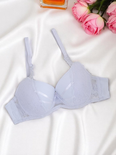 Royalfashion Sutien cu burete dantelat pentru femei Sutien Bella