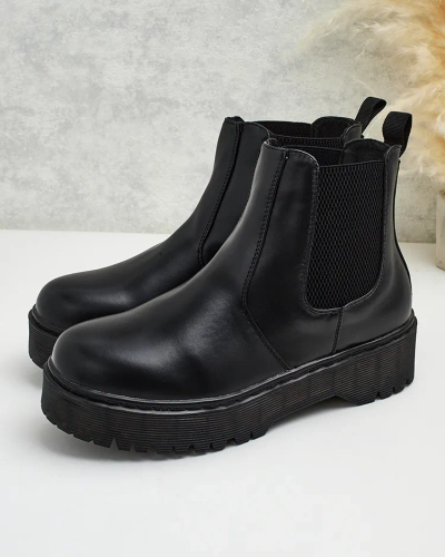 Royalfashion Cizme Movitas din piele eko pentru femei