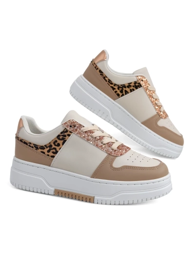 Sneakers pentru femei Royalfashion cu sclipici Qisofi