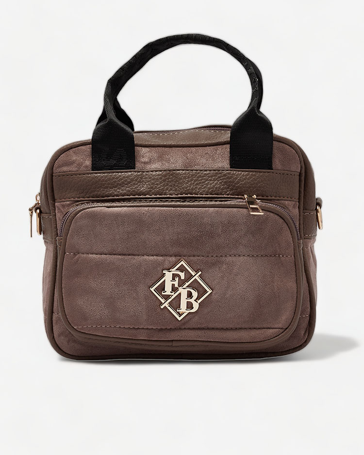 Royalfashion Geantă mică pentru femei, maro închis