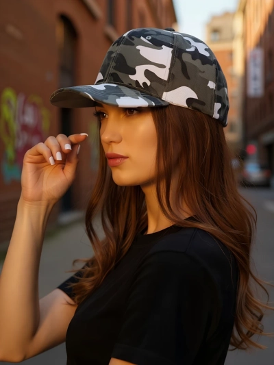 Royalfashion CamoFlex șapcă de baseball camuflaj
