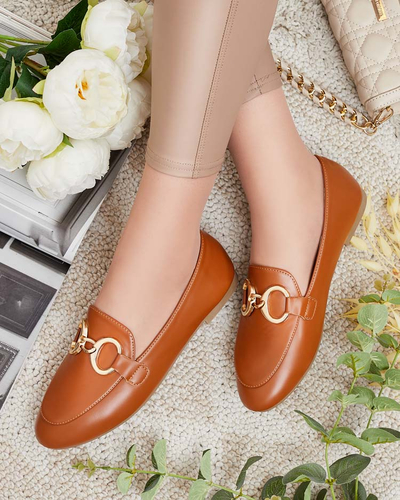 Royalfashion Mocasini cu decor pe nas Abermes