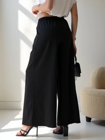 Pantaloni largi pentru femei Royalfashion