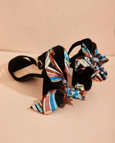 Royalfashion Sandale post pentru femei Notrit