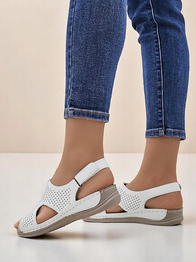 Royalfashion Sandale decupate pentru femei Leminni