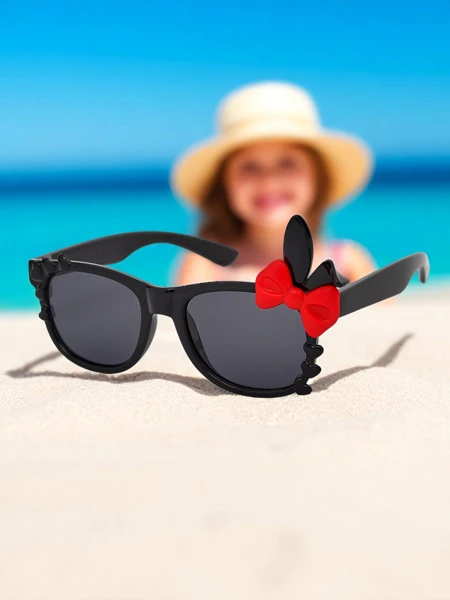 Royalfashion Ochelari de soare pentru copii Bunny Shine cu decorațiuni