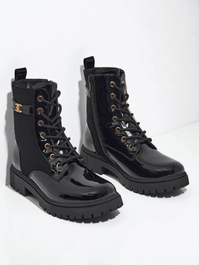 Botine cu șireturi Alvinea