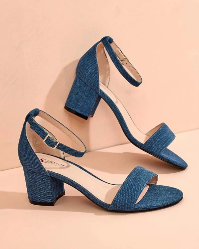 Royalfashion Sandale Solefos Post Solefos pentru femei
